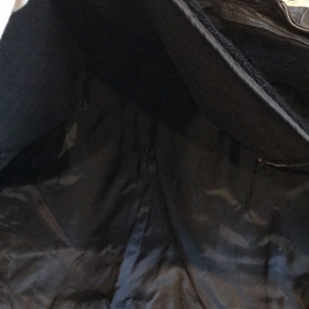 Vintage authentic Mens BERMANS Heavy Black Leather jacket size 40. - Picture 6 of 12